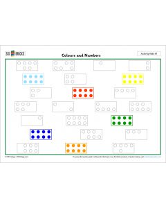 Activity Mat 41: Colours and Numbers