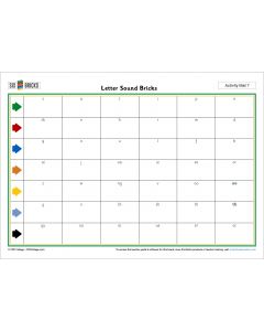 Activity Mat 7: Letter Sound Bricks